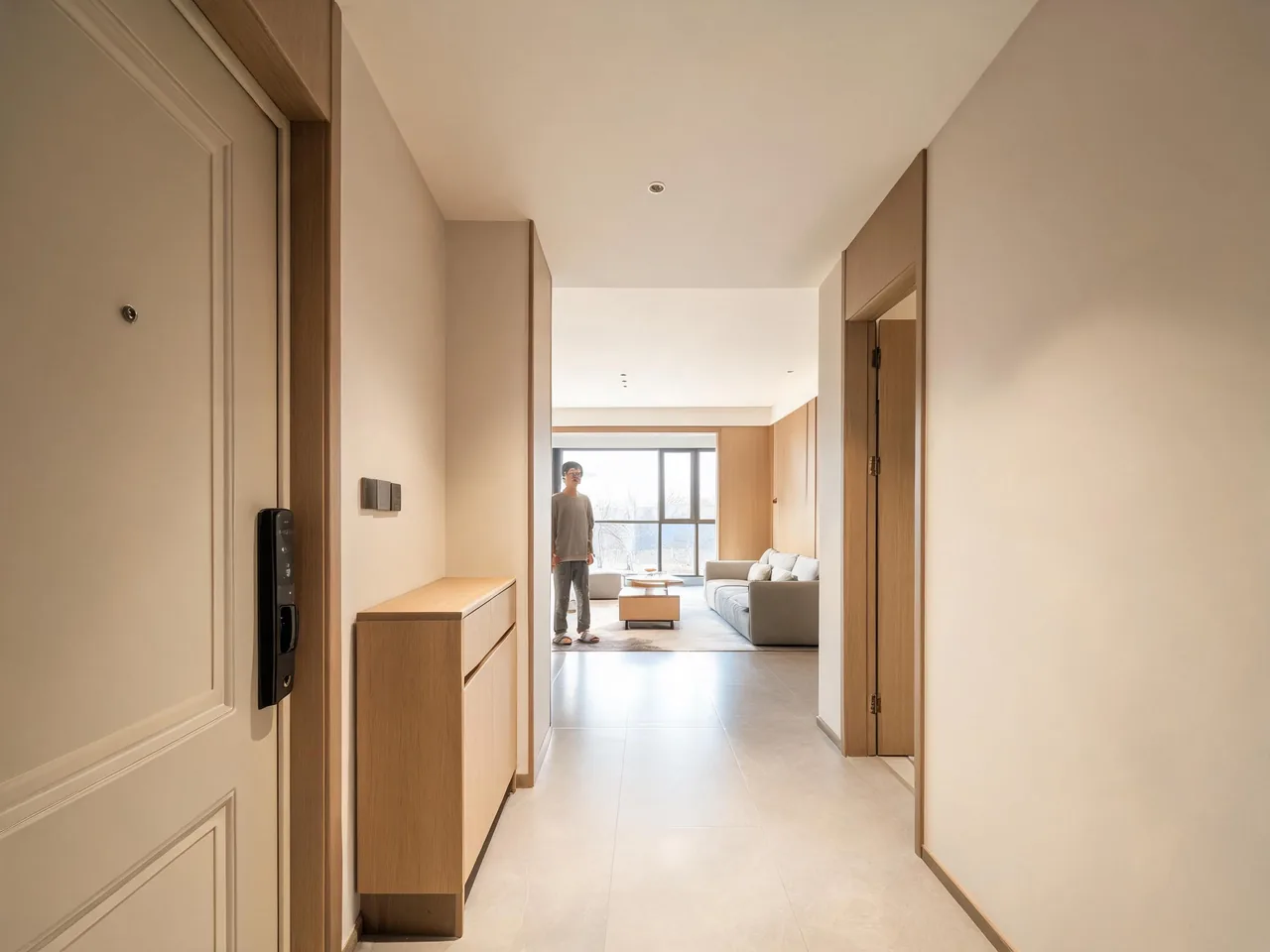 住宅入户动线与客厅主位研判场景