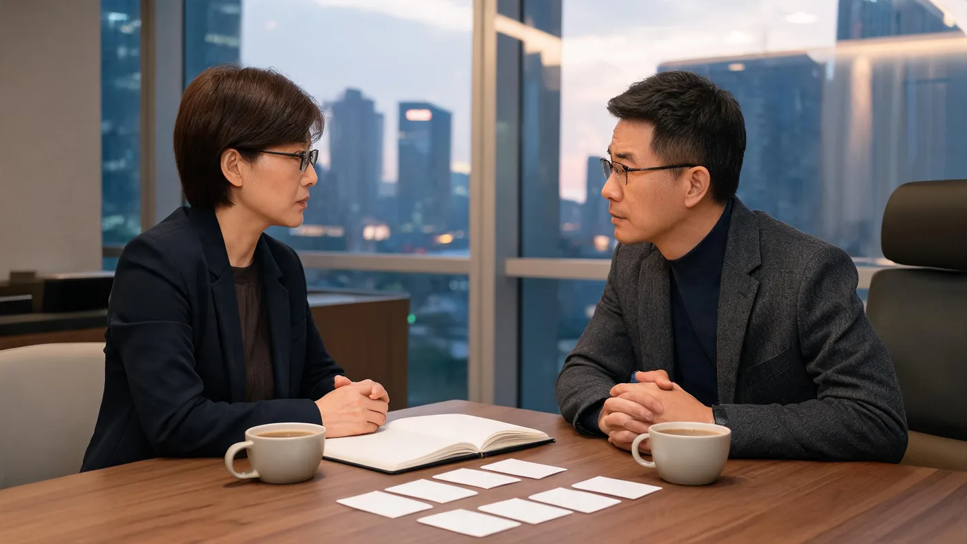 Current decision consultation scene
